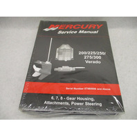 896579T01 2008 Mercury Outboard Service Manual Complete Set 200-300 Verado