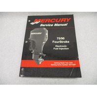 90-897725 2005 Mercury Outboard Service Repair Manual 75 90 HP 4-Stroke EFI