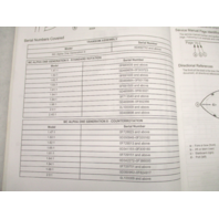 8M0065951 2012 MerCruiser Service Manual 14 Alpha Sterndrives Alpha 1 Gen II