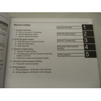 90-8M0160555 2020 Mercury Mercruiser #36 Service Manual ECM 555 Diagnostics