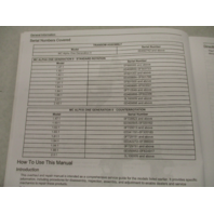 90-8M0164047 2020 Mercury Mercruiser Alpha Sterndrives Service Manual Gen II