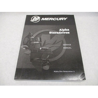 90-8M0164047 2020 Mercury Mercruiser Alpha Sterndrives Service Manual Gen II