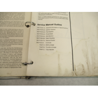 90-12857 1085 Outboard Service Repair Manual Binder for Mariner 8C HP Models