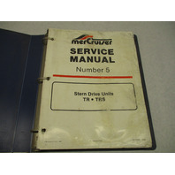90-12935 1085 Mercruiser #5 TR TRS Stern Drive Service Repair Manual
