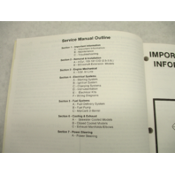 90-14693-1 194 MerCruiser Service Manual #10 GM 4 Cylinder Marine Engines 1985-89