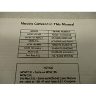 90-14693-1 194 MerCruiser Service Manual #10 GM 4 CYL Marine Engines 1985-89