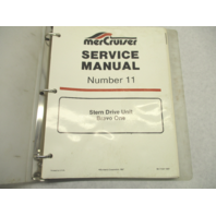 90-17431 1087 Mercruiser #11 Bravo One Stern Drive Unit Service Manual 1987-88