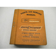 90-34232 1971 Mercruiser Stern Drive & Marine Engine Service Manual