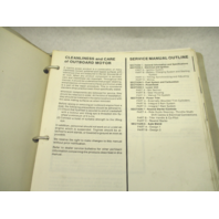 90-42794-1 690 Mercury Outboard Service Repair Manual Binder for 35-40 HP