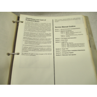 90-814098-1 190 Mercury Mariner Outboard Service Repair Manual V-135 thru V-200