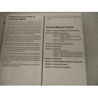 90-814098-1 190 Mercury Mariner Outboard Service Repair Manual 135-200 2.4L