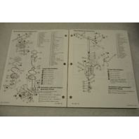 90-814098-1 190 Mercury Mariner Outboard Service Repair Manual 135-200 2.4L