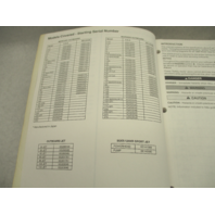 90-816981960 Technicians Handbook Manual for Mercury Mariner Outboards Year 1996