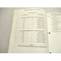90-818177-1 796 MerCruiser Service Manual 14 Sterndrive Units Alpha 1 Gen II 1991-
