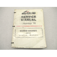 90-823224 992 MerCruiser Service Repair Manual #16 GM V-8 7.4L 8.2L