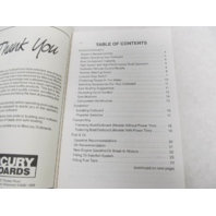 90-824600950 594 Mercury Outboard Operation & Maintenance Manual 30 & 40HP 1994