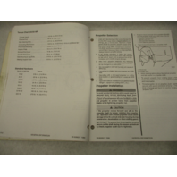 90-828821 1094 Outboard Service Repair Manual for Force 40 & 50 HP 1995