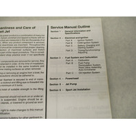 90-831996R1 1996 Mercury Marine Service Repair Manual Sport Jet 90 95 120 1995-97