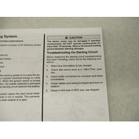90-831996R1 1996 Mercury Marine Service Repair Manual Sport Jet 90 95 120 1995-97