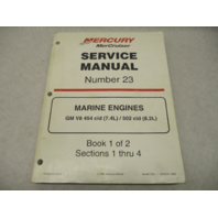 90-861326-1 MerCruiser Service Repair Manual 23 GM V-8 Marine Engines Book 1