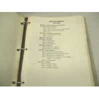 90-86134-4 1291 Mercury Mariner Outboard Service Manual 75-140 HP 150 Inline