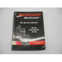 90-863160 2000 Mercury Mercruiser #28 Service Manual for Bravo Sterndrive Units