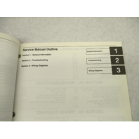 90-863757-1 Mercury Mercruiser #33 Service Manual PCM 555 Diagnostics