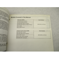 90-864573 2001 Mercury Mercruiser #36 Service Manual ECM 555 Diagnostics