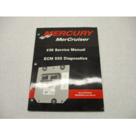 90-864573 2001 Mercury Mercruiser #36 Service Manual ECM 555 Diagnostics