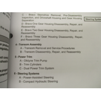 90-865612040 2006 Mercruiser #39 Bravo Service Manual Section 4 Transom