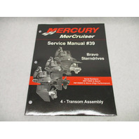 90-865612040 2006 Mercruiser #39 Bravo Service Manual Section 4 Transom