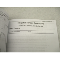 90-865612070 2007 Mercruiser #39 Bravo Service Manual Section 8 ITS Transom