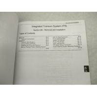 90-865612070 2007 Mercruiser #39 Bravo Service Manual Section 8 ITS Transom