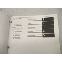 90-866202 2004 Mercruiser #41 Service Manual TKS Carburetors Supplement 25 26 31