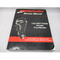 90-897928T01 2009 Mercury Outboard Service Repair Manual 135-175 Verado 4Stroke