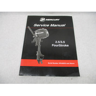 90-8M0065421 2012 Mercury Outboard Service Repair Manual 2.5 & 3.5 HP FourStroke