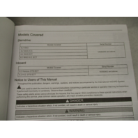90-8M0081787 2013 Mercury Mercruiser Gasoline Engine #44 Service Manual 8.2L