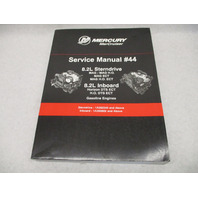 90-8M0081787 2013 Mercury Mercruiser Gasoline Engine #44 Service Manual 8.2L