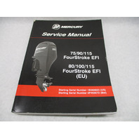 8M0085380 2014 Mercury Outboard Service Repair Manual 75-115 HP 4S EFI