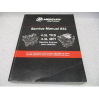 90-8M0086018 2013 Mercury Mercruiser Gas Engines #32 Service Manual 4.3L MPI TKS