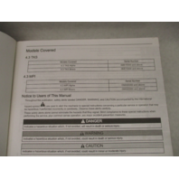90-8M0086018 2013 Mercury Mercruiser Gas Engines #32 Service Manual 4.3L MPI TKS
