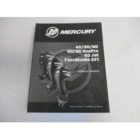 90-8M0105570 2016 Mercury Outboard Service Manual 40 Jet 40-60 HP SeaPro EFI 4S