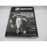 8M0124302 2018 Mercury Outboard Service Repair Manual V6 175-225 V8 200-300 4S CMS