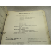 90-97658-3 488 Mercury Mariner Outboard Service Repair Manual V135 thru V225