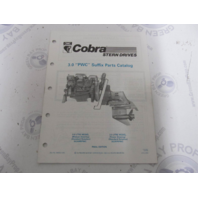 986552 1990 OMC Cobra Stern Drive Parts Catalog 3.0L PWC