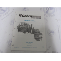 986557 1990 OMC Cobra Stern Drive Parts Catalog 460 King PWS