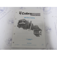 986558 1990 OMC Cobra Stern Drive Parts Catalog 454 King PWS