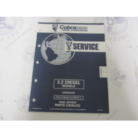 987486 1992 OMC Cobra Stern Drive Parts Catalog 3.2 Diesel
