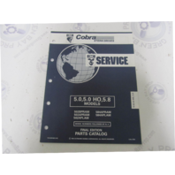 987488 1992 OMC Cobra Stern Drive Parts Catalog 5.0/5.8L 5.0HO