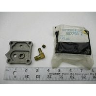 98775A2 Fuel Pump Chamber Plate Fits Mercury Mariner 35-175 Hp Outboard